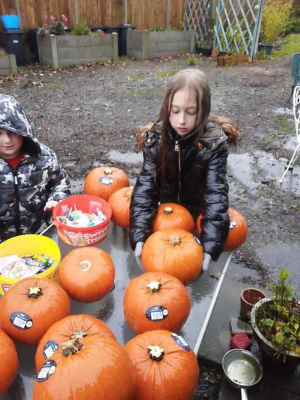 Bolton store Pumpkin donation. | Asda Bolton