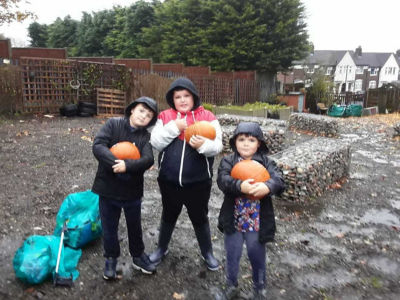 Bolton store Pumpkin donation. | Asda Bolton