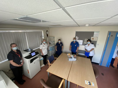 Donation for Grantham Hosital staff | Asda Grantham