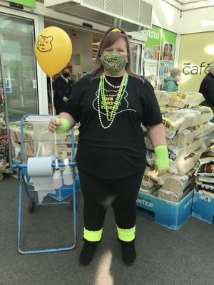 Celebrating Children in Need with a fancy dress day  | Asda Swansea