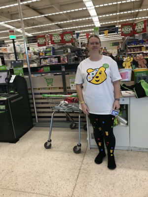 Celebrating Children in Need with a fancy dress day  | Asda Swansea