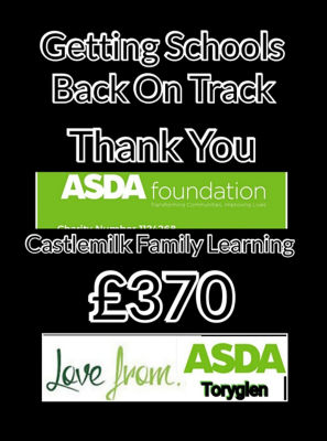 Getting Schools Back On Track | Asda Toryglen