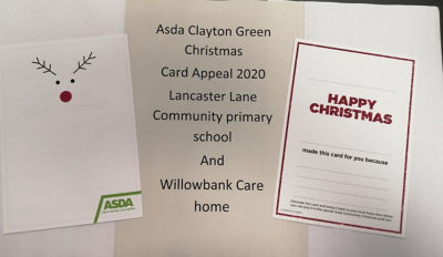 Asda Clayton Green Christmas card appeal  | Asda Clayton Green