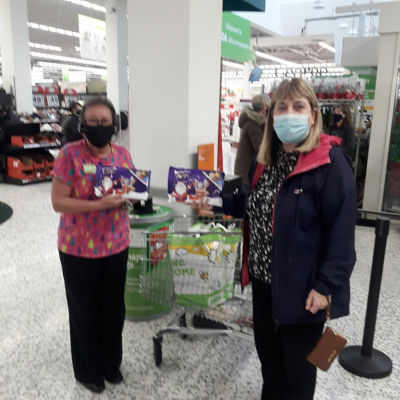 We donated selection boxes to Barnardos which is based at Brinsford prison for children who are visiting  | Asda Wolverhampton