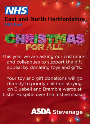 Gift appeal  | Asda Stevenage