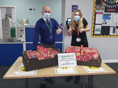Milton Court Primary School Donation | Asda Sittingbourne
