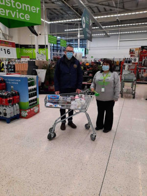 Latimer Court Care Home donation | Asda Worcester