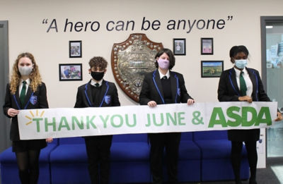 School grant thanks | Asda Donnington Wood