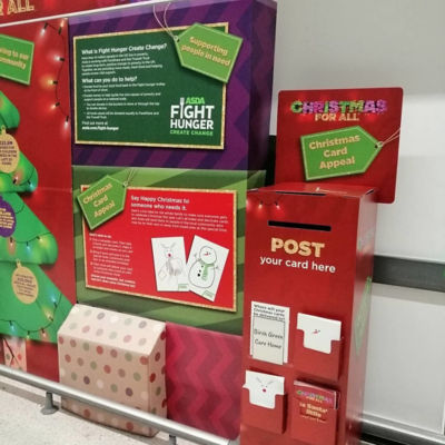 Christmas card postbox  | Asda Skelmersdale