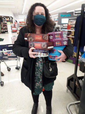 Christmas donation | Asda Leigh