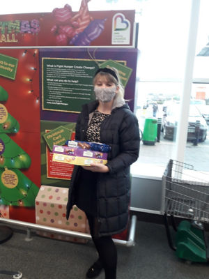 Christmas donation | Asda Leigh