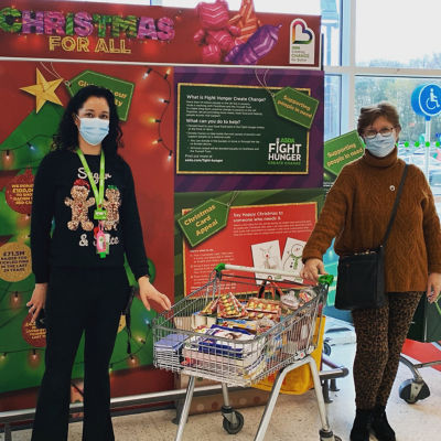 Christmas donation for World War 2 veterans  | Asda Havant