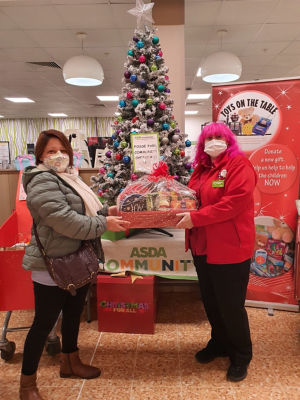 Christmas raffle  | Asda Leicester