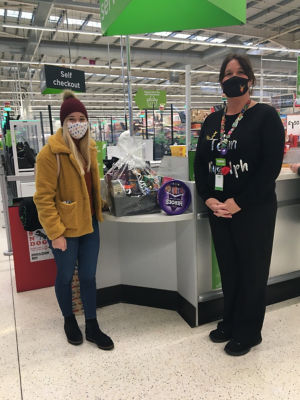 Donation of a Raffle Prize for Orchid Vale Care Home  | Asda Swindon Haydon