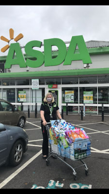 Gillingham Foodbank hampers and hygiene products donation | Asda Gillingham