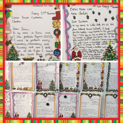 Christmas letters for Corner House care home | Asda Clacton-on-Sea