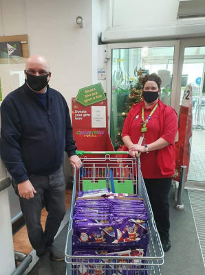 Golden Friendships club donation | Asda Clydebank