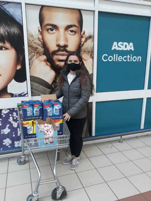 Crisis donation | Asda Perry Barr