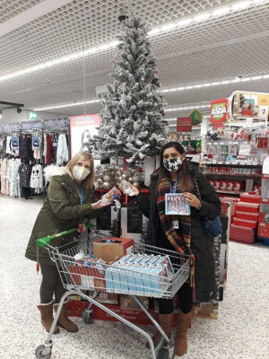 Festive goodies for Welford Primary | Asda Perry Barr