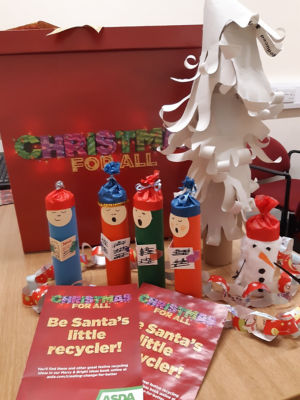 Christmas for all Santa's Little Recyclers | Asda Wolstanton