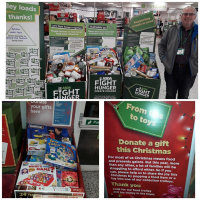 Ashton applauds generous customers and colleagues. | Asda Ashton