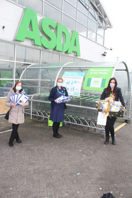 Bolton, Burnden Park and Farnworth store Memory board donation to the Royal Bolton Hospital.  | Asda Bolton
