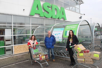 Bolton and Burnden Park donation to Christmas Dinner On Jesus project.   | Asda Bolton