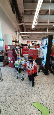 November Christmas Donations and Eat Them To Defeat Them activity  | Asda Hayes