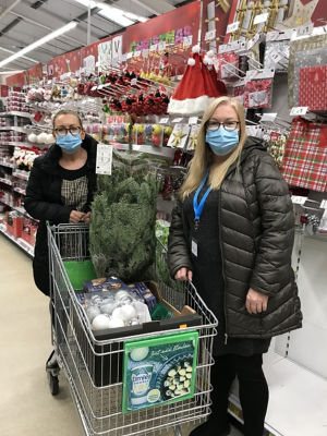 Christmas donations for Ty Pentwyn nursing home | Asda Tonypandy
