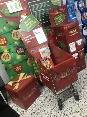 Collecting for Secret Santa C.I.C | Asda Blackburn