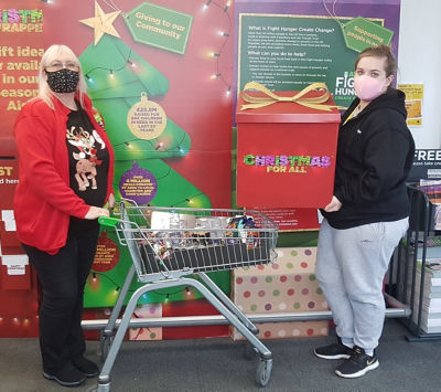 I donated an Extra Special Hamper for Colourful Minds in Heywood for them to use as a raffle prize . I hope the winner enjoys it. Asda Pilsworth. | Asda Pilsworth