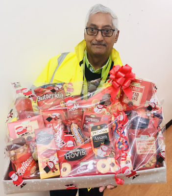 Winner of the Colleague Christmas Raffle | Asda Leicester Abbey Lane