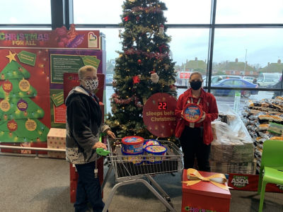 Santa’s sleigh  | Asda Clacton-on-Sea