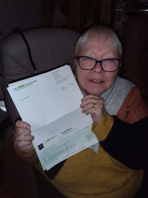 £300 grant to knitting group | Asda Cramlington