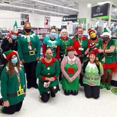 Its Elf day at Brighton Marina | Asda Brighton Marina