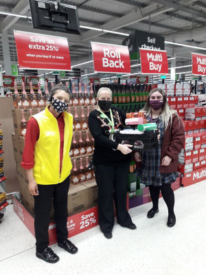Salford youth services called in this morning  for a donation  from Asda  Swinton  and Asda  Foundation.  | Asda Swinton