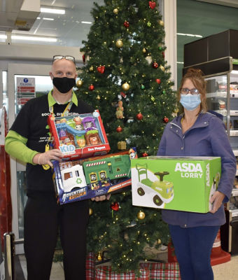 Christmas Toy Bank | Asda Bideford