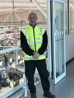 20 years' service for Nektarios | Asda Cardiff Bay