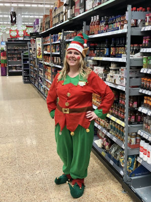 Asda elves spread festive joy and help charity | Asda Waterlooville