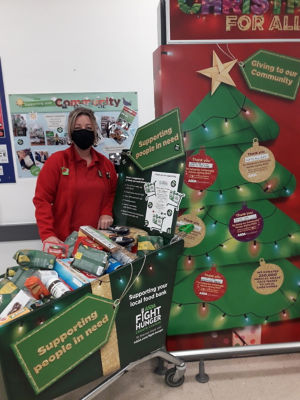 Christmas appeals up and running in store | Asda Sutton in Ashfield