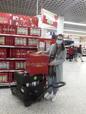 Christmas donations for St Paul's Homeless Hostel | Asda Bournemouth