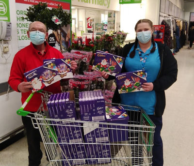 Festive thank you to NHS | Asda Stafford