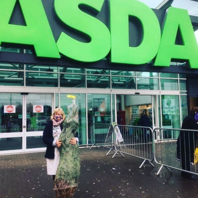 Christmas tree for Fergus House Care Home | Asda Dyce