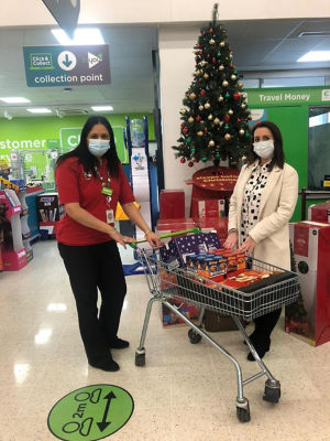 Donation of treats to SVI | Asda Great Bridge
