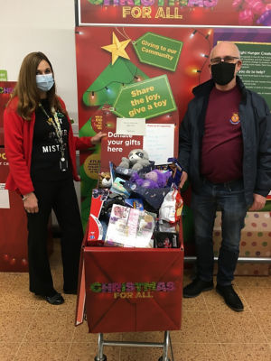 Thank you to all our customer for supporting the Christmas toy appeal for The Salvation Army . | Asda Longwell Green