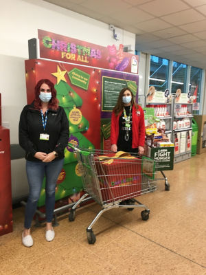 Christmas treats for South Western Ambulance Station  | Asda Longwell Green