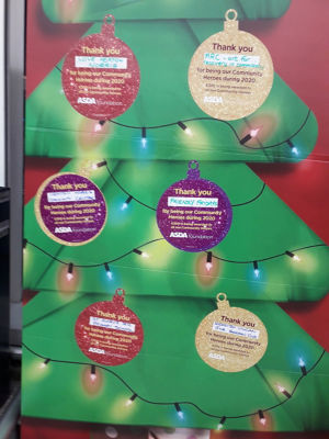 £300 cheques for local groups | Asda Reddish