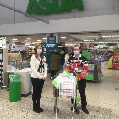 Dyce Academy donation | Asda Dyce