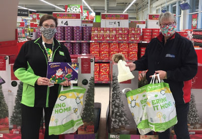 Scarves for Fishermen’s Mission | Asda Fraserburgh
