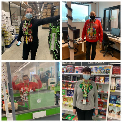 Christmas jumper day  | Asda Clacton-on-Sea